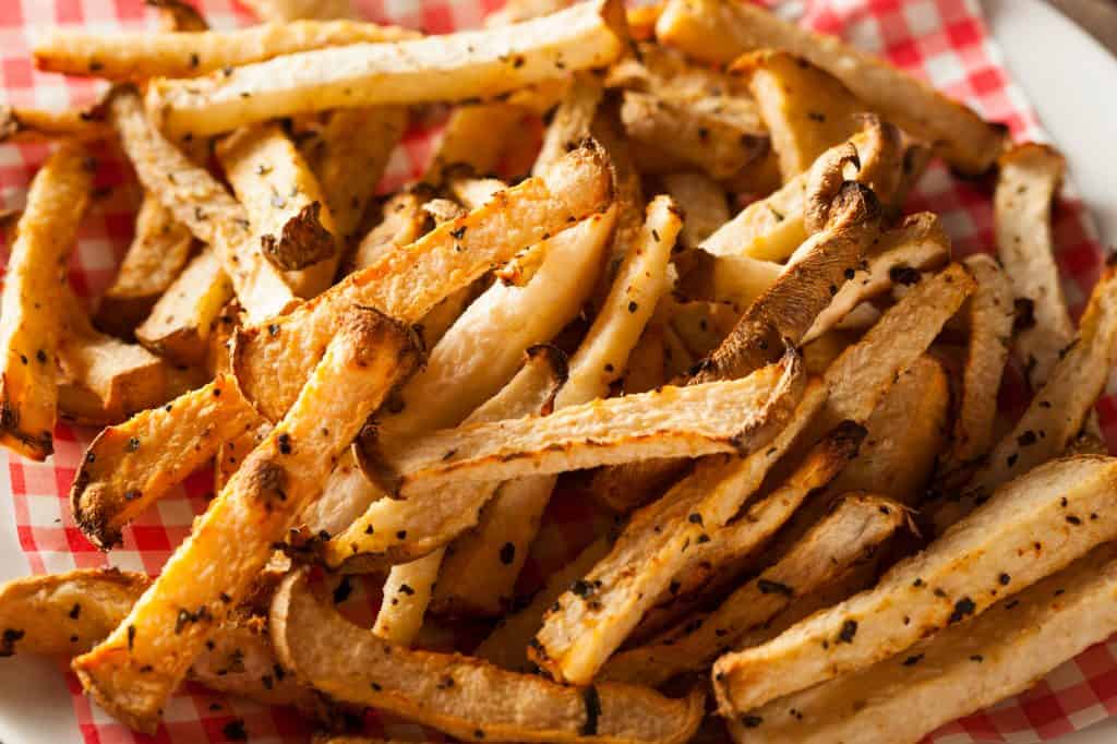 Cooked Jicama Fires